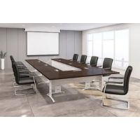 Conference Table – Premium Conference Room Table for Office Meetings, Large Spacious Top, Strong Stable Base, Modern Professional Design, Suitable for Boardroom, Training Room and Team Discussions